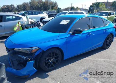 2022 Honda Civic Sport z USA, uszkodzony, nr VIN 19XFL2H85NE001845